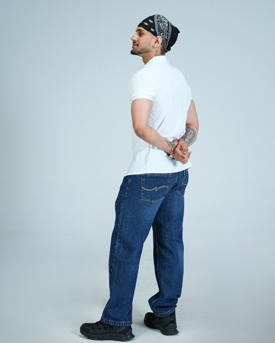 Premium White Wrinkle-Free Solid Half sleeves shirt